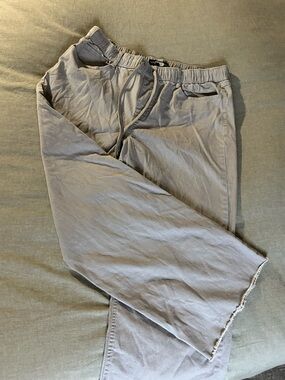Rewash Men's Drawstring Joggers in Light Gray